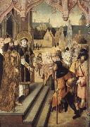 unknow artist Saint Lawrence Showing the Prefect Decius the Treasures of the Church Germany oil painting artist